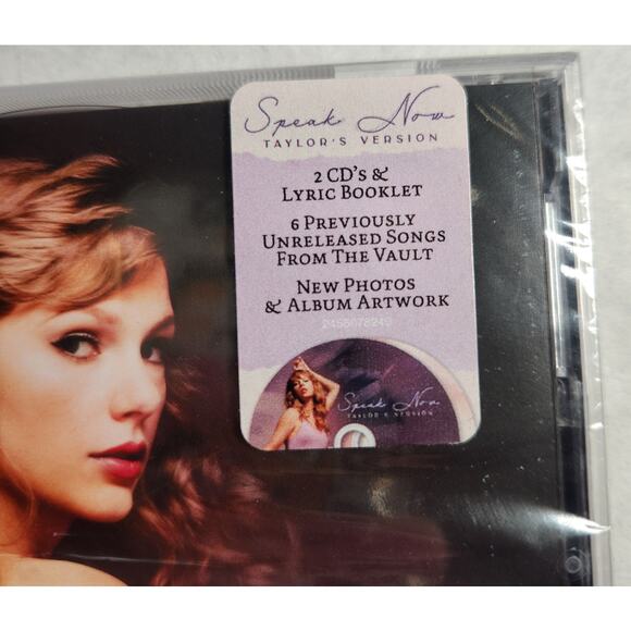 Taylor Swift Speak Now Taylor's Version 2 Disk CD 2022 Brand New - Picture 2 of 6